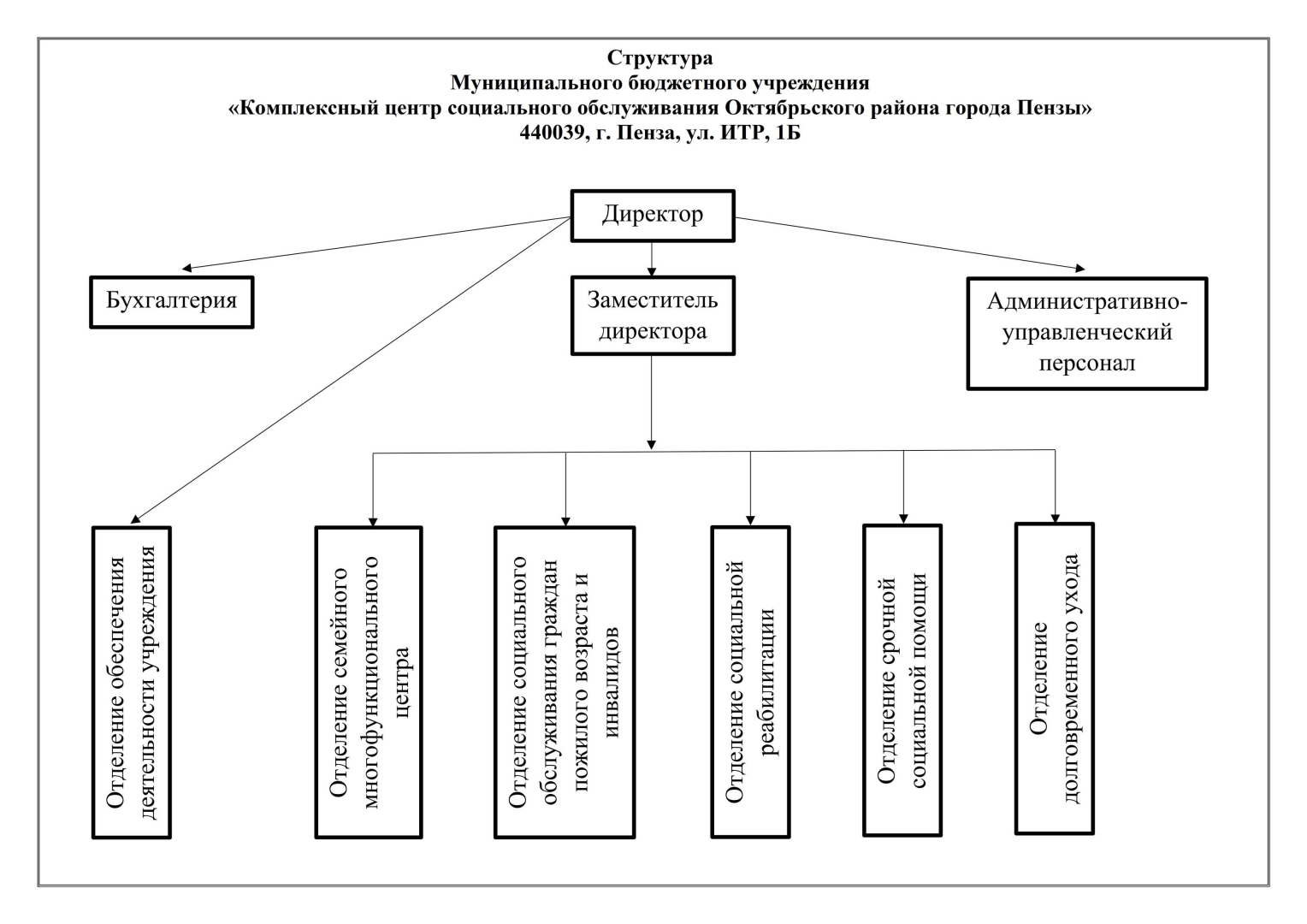 Структура организации